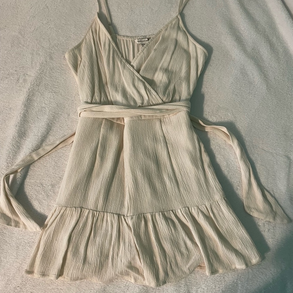 American Eagle cream romper xs
